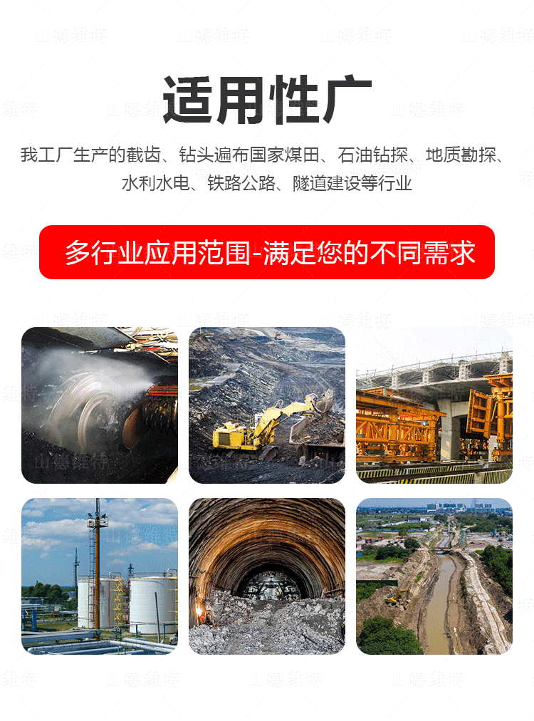 煤礦截齒用途